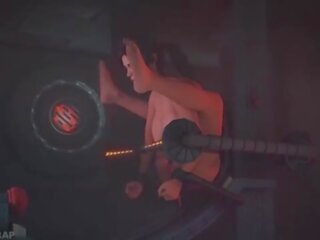 Lara croft 在 該 性高潮 機