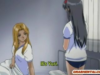 ボンデージ 若い 女子生徒 エロアニメ ゲットー ととも​​に bigboobs 取得 手コキ