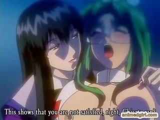 Escravidão hentai fica difícil sexo a três fodido por transsexual anime enfermeira