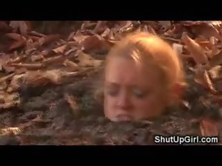 Busty teenager Trapped In Quicksand!